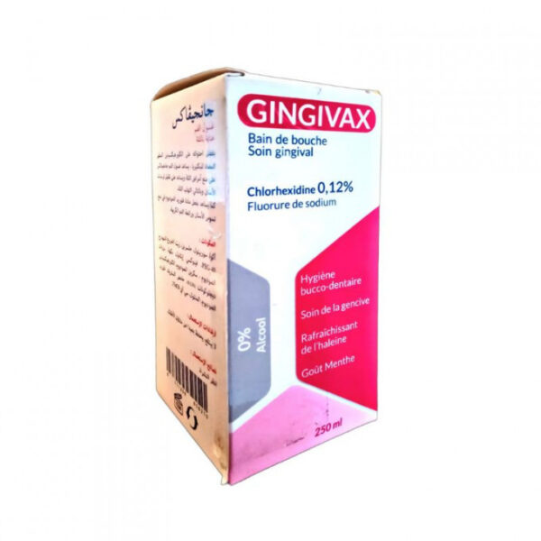 GINGIVAX BAIN DE BOUCHE GINGIVAL 250ML