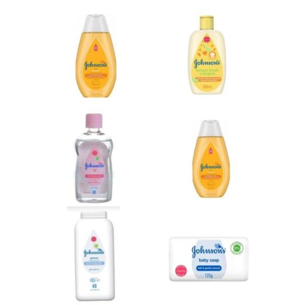 PACK JOHNSON'S BABY 6 PIÈCES