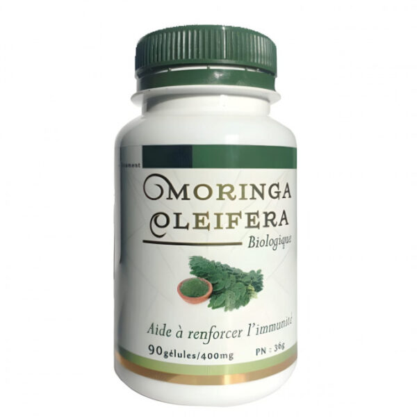 MORINGA OLEIFERA BIOLOGIQUE 400MG B90