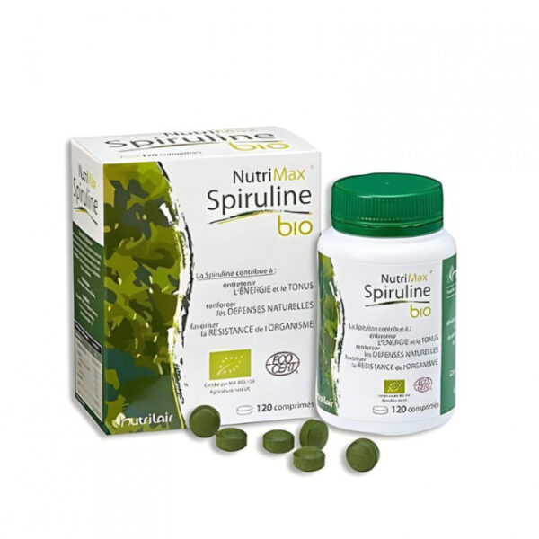 NUTRIMAX SPIRULINE BIO B120/B240 COMPRIMES