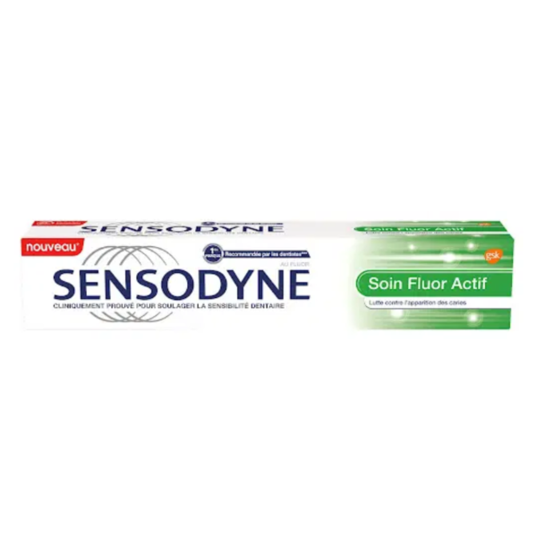 SENSODYNE SOIN FLUOR ACTIF 75ML