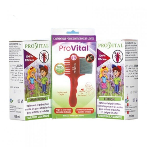 PROVITAL KIT ANTI-POUX ET LENTES